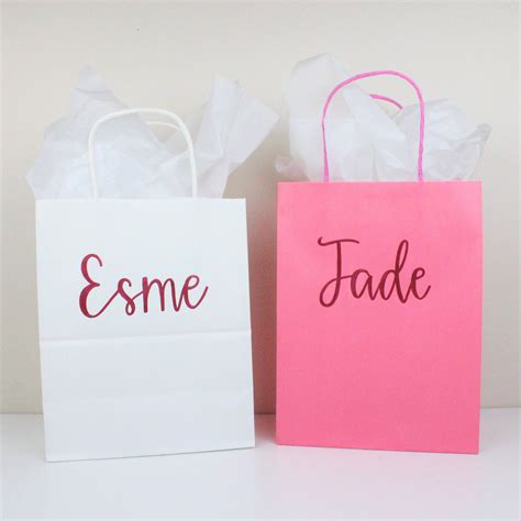 Personalized Gift Bag, Custom Gift Bag, Bachelorette Gift Bag, Easter ...
