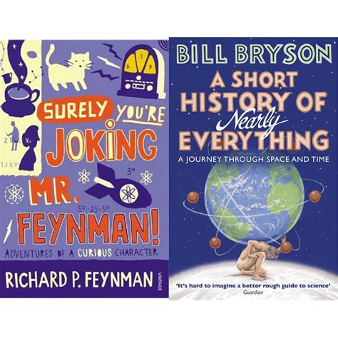 Buy Surely you're Joking Mr. Feynman + A Short History Of Nearly ...