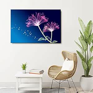 999STORE Wooden paintings for living ro wall flower painting vase ...