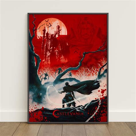 Castlevania Poster | Alucard Print | TV Show Poster | Wall Decor - Etsy