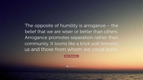 Opposite Of Arrogance