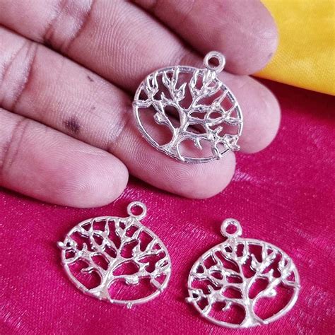 10/Pcs Pkg. Tree of Life Charms for Jewelry Making in Size about 24x24 ...