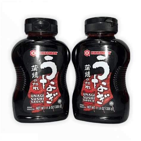 Kikkoman Unagi Sushi Sauce (Eel sauce) 11.8oz ~ Product of Japan! 2 ...