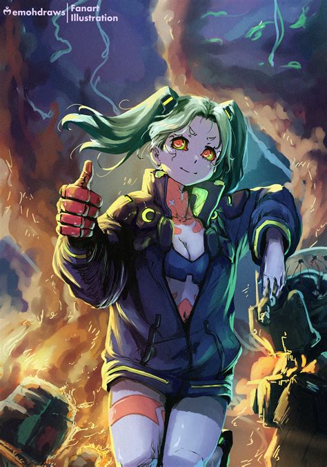 Rebecca Cyberpunk Edgerunners by Memoh98 on DeviantArt