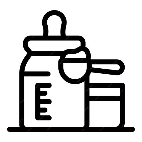 Parent preparing baby bottle with scoop of powder milk formula ...