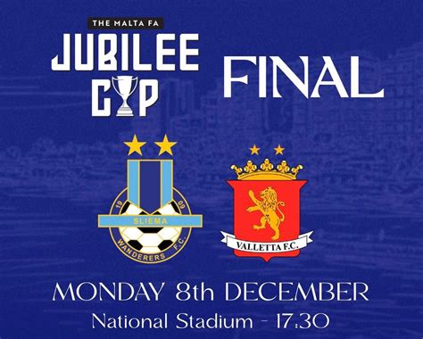 Jubilee Cup Final - Sliema Wanderers Vs Valletta, Ta' Qali National ...