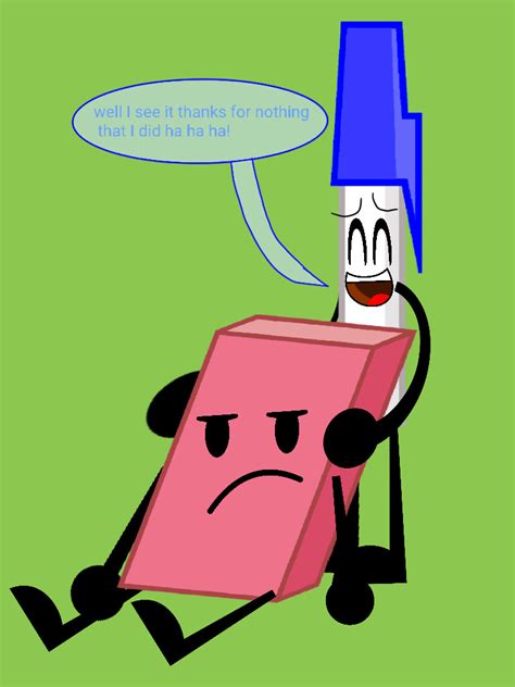 ArtStation - BFDI: Pen and Eraser thanks for nothing