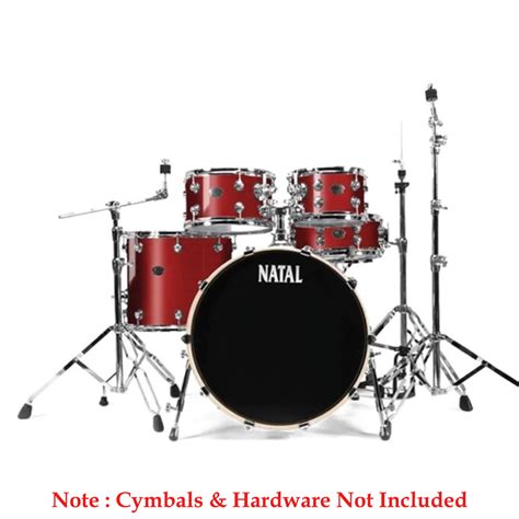 Buy Natal KARB-UF22 RDS Arcadia Birch 5-Piece Shell Pack Acoustic Drum ...