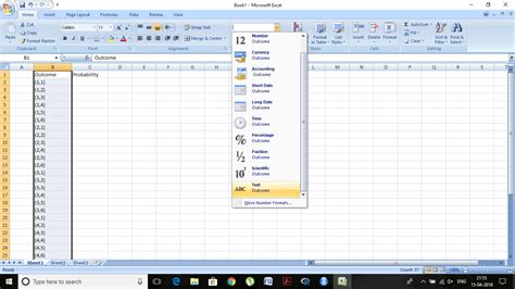 Image result for Discrete Probability Distribution Excel