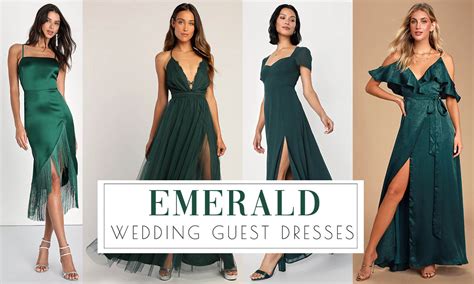 green wedding guest dress