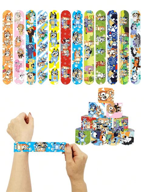 Bluey 12Pcs/Set Blueys Family And Friends Cartoon Characters Papa ...