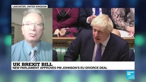 UK lawmakers pass Johnson's Brexit bill, paving way for EU exit - France 24
