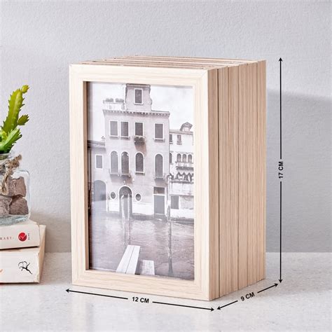 Buy Photomontage Morroco Wooden Rolling Photo Frames - 12x9x17cm from ...