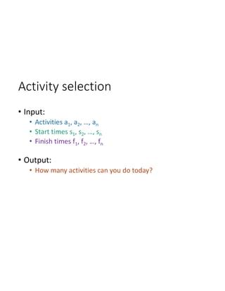 Image result for Activity Selection Problem Graph