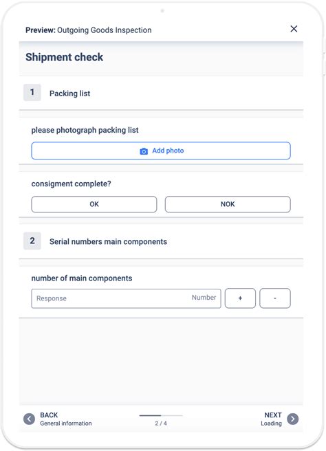 Outgoing Check Sheet 的图像结果