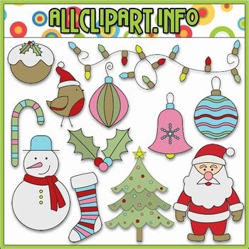 Jolly Hollyday Clip Art by Amanda Rene | TPT