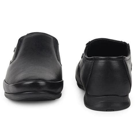 Buy Healers Black Formal Non Lacing Moccasins For Mens J757-03 By Liberty