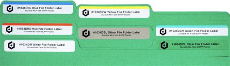 File Sticker Labels 的图像结果