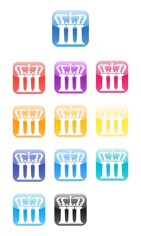 Entry #75 by nouralnahas for Icon different color for mobile app ...