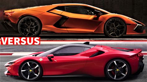 2024 Lamborghini Revuelto vs. Ferrari SF90 Stradale Comparison: Setting ...