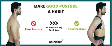 Buy unimaker Posture Corrector for Men & Women, Back Pain Relief Belt ...