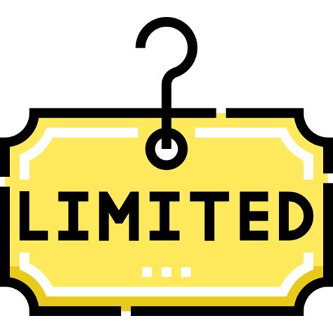 Limited - Free marketing icons