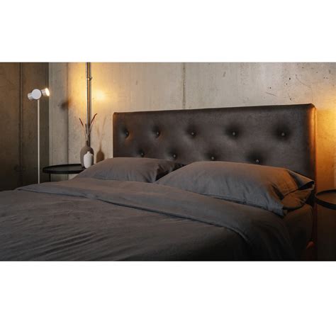 Nismaaya Daichi Walnut Wood Leather Headboard Bed – Nismaaya Decor