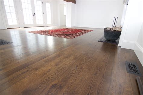 Stained White Oak Hardwood Flooring