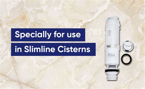 Parryware Dual Flush Outlet Assembly with Knob Advanced Flush Mechanism ...