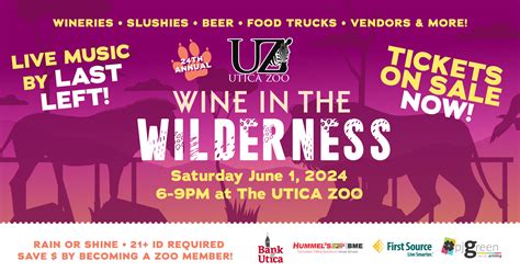 2024 Wine in the Wilderness – Eventbrite Header-01-01 – Utica Zoo
