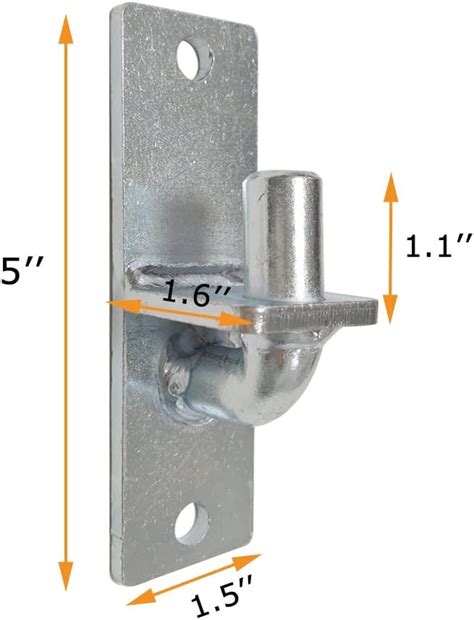 DORIGHARY 2 Pack 1-3/8 Inch Wall Mount Gate Hinge Metal Hinges India | Ubuy
