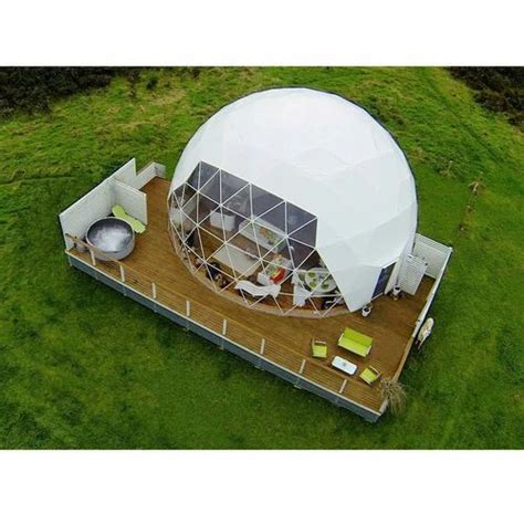 Geodesic Dome - PVDF Geodesic Dome Structure Manufacturer from Meerut