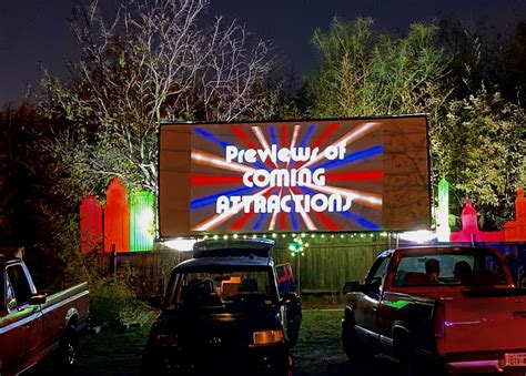 Blue Starlite Mini Urban Drive In | Austin Drive-In Theater