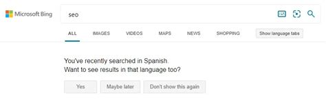 Bing Language 的图像结果