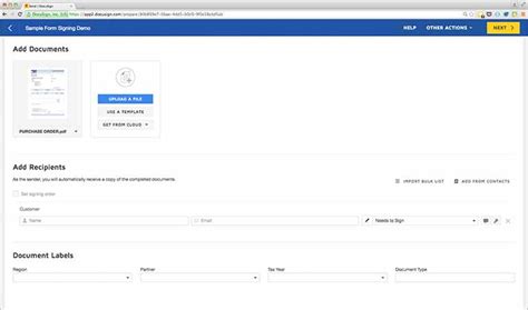 Image result for DocuSign Bulk Send Tutorial