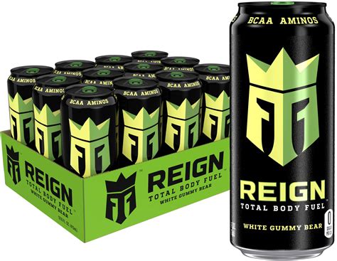 Buy Reign Total Body Fuel, White Gummy Bear, Fitness & Performance ...