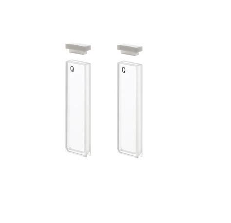 Quartz Spectrophotometer Cuvettes, Q-100 Series, Pair of 2, Clear (Q ...