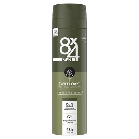 8x4 Deospray No.8 Wild Oak 150ML von Edeka24 für 3,29 € ansehen!