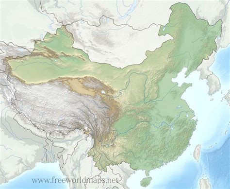 Map of China 的图像结果
