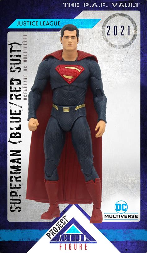 McFarlane DC Multiverse Justice League Superman Red and Blue – Project ...