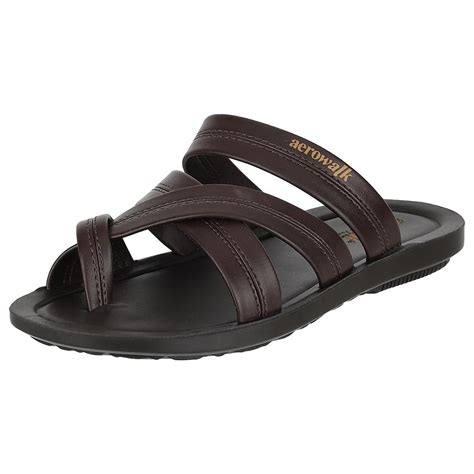 Aerowalk Men Slipper #NV32 - BROWN – The Condor Trendz Store