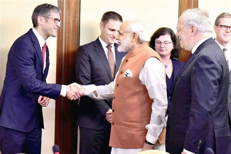 Prime Minister Narendra Modi on June 05, 2016 (Sunday) held talks with ...
