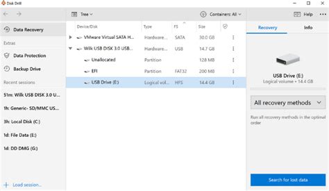 HFS  Recovery 的图像结果