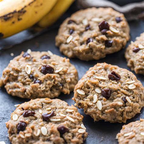 Banana Oatmeal High Protein Breakfast Cookies Recipe | Cheff Recipes