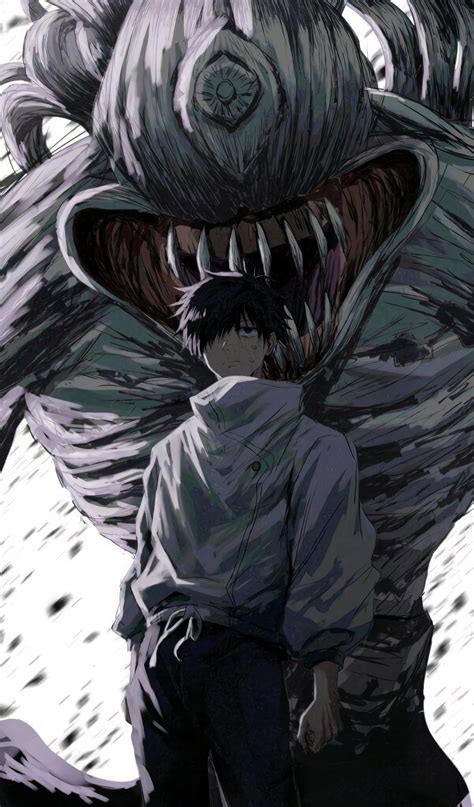 Jujutsu Kaisen Dunkles Anime Wallpaper 4K | 2404x4096 | Wallpaper Alchemy