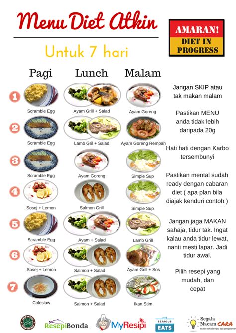 menu diet sehat busui