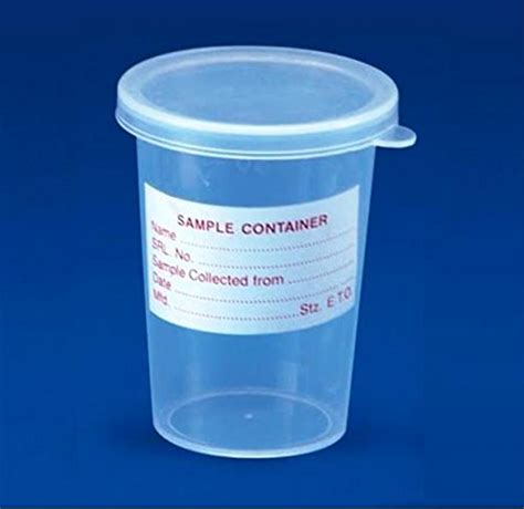 IndoSurgicals Sample Container, 50 ml. Polypropylene (PP), AUTOCLAVABLE ...