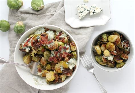 Brussels Sprouts with Blue Cheese and Bacon | Jenny Shea Rawn