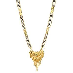 Buy YouBella Jewellery Gold Plated Mangalsutra for Women Pendant ...