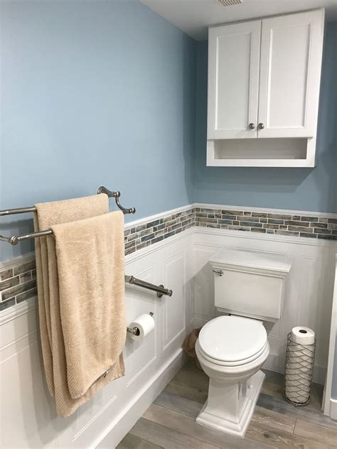 bathroom alcove storage ideas